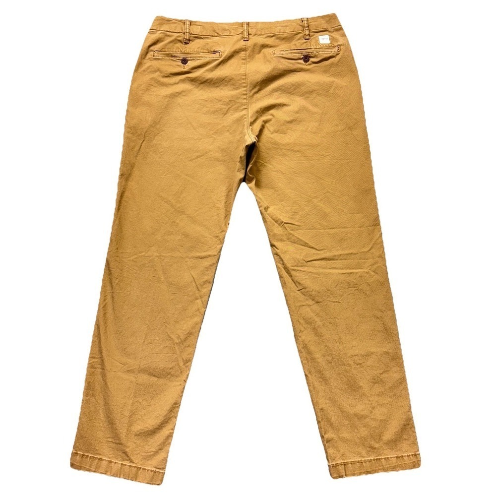 American Eagle Pants Men 36x31 TAG-36x32 Original Straight Flex Beige Workwear - Picture 7 of 13